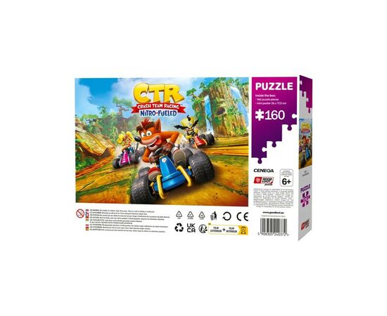 Пазл GoodLoot Crash Team Racing Nitro-Fueled 160 элементов (5908305240372), изображение 4 Пазл GoodLoot Crash Team Racing Nitro-Fueled 160 элементов (5908305240372), изображение 4