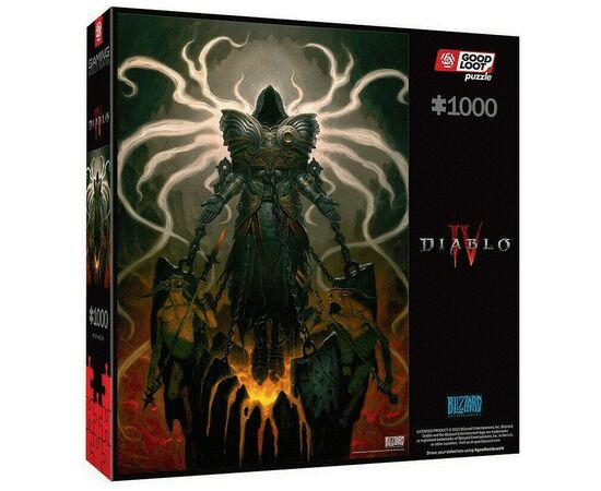 Пазл GoodLoot Diablo IV Inarius 1000 елементів (5908305244912)