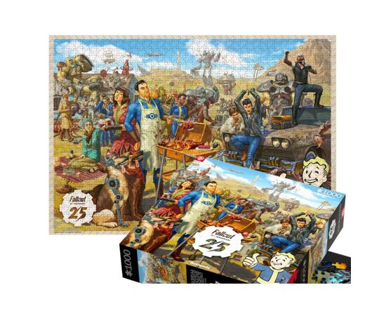 Пазл GoodLoot Fallout 25th Anniversary 1000 элементов (5908305242918), изображение 3 Пазл GoodLoot Fallout 25th Anniversary 1000 элементов (5908305242918), изображение 3