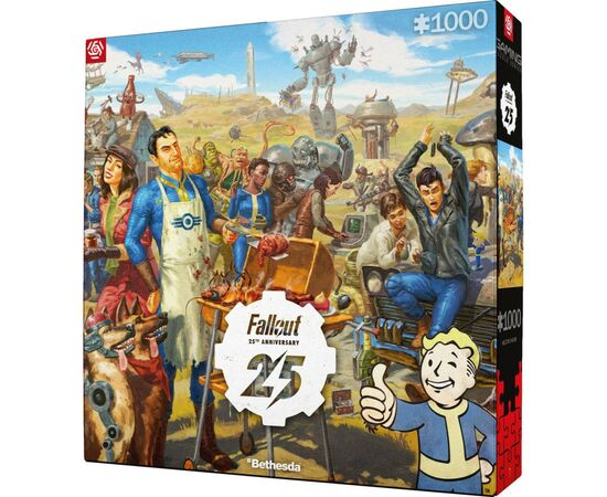 Пазл GoodLoot Fallout 25th Anniversary 1000 элементов (5908305242918), изображение 4 Пазл GoodLoot Fallout 25th Anniversary 1000 элементов (5908305242918), изображение 4
