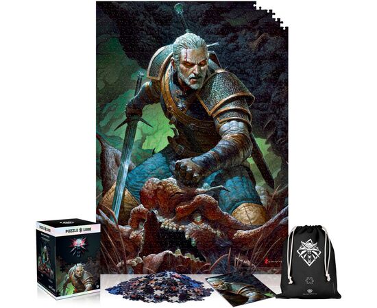 Пазл GoodLoot Witcher: Dark World 1000 элементов (5908305240464), изображение 8 Пазл GoodLoot Witcher: Dark World 1000 элементов (5908305240464), изображение 8