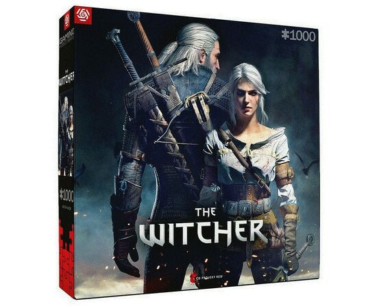 Пазл GoodLoot Witcher: Geralt & Ciri 1000 елементів (5908305236023)