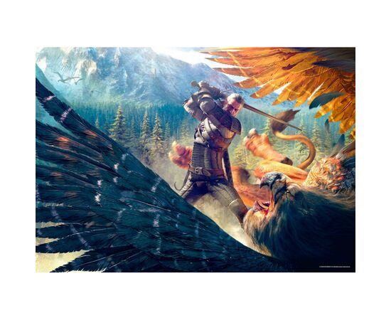 Пазл GoodLoot Witcher: Griffin Fight 1000 элементов (5908305231233), изображение 2 Пазл GoodLoot Witcher: Griffin Fight 1000 элементов (5908305231233), изображение 2