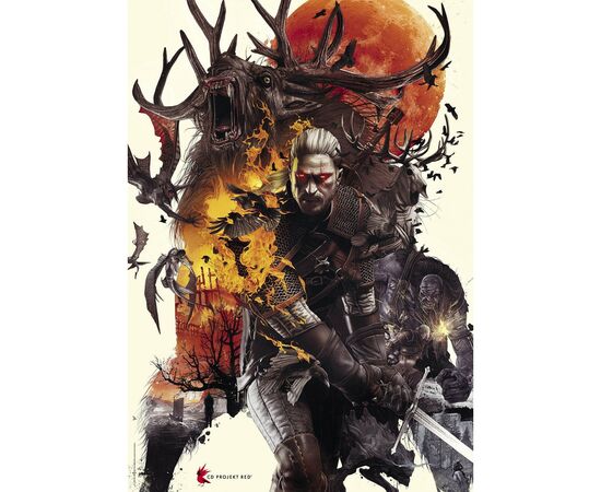Пазл GoodLoot Witcher: Monsters 1000 элементов (5908305231936), изображение 4 Пазл GoodLoot Witcher: Monsters 1000 элементов (5908305231936), изображение 4