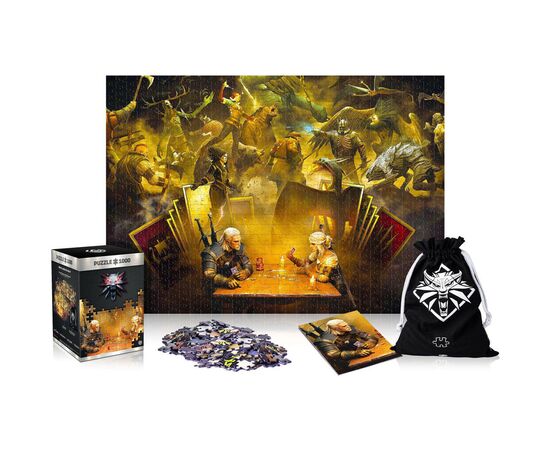 Пазл GoodLoot Witcher: Playing Gwent 1000 элементов (5908305231448), изображение 2 Пазл GoodLoot Witcher: Playing Gwent 1000 элементов (5908305231448), изображение 2