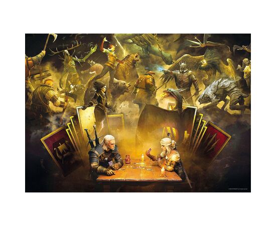 Пазл GoodLoot Witcher: Playing Gwent 1000 элементов (5908305231448), изображение 4 Пазл GoodLoot Witcher: Playing Gwent 1000 элементов (5908305231448), изображение 4