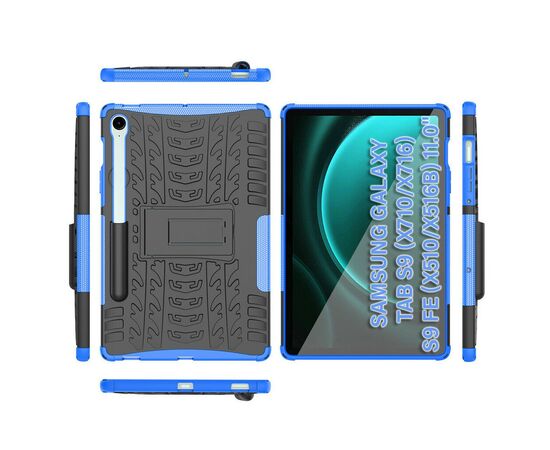 Чехол для планшета BeCover Samsung Galaxy Tab S9 (SM-X710/SM-X716)/S9 FE (SM-X510/SM-X516B) 11.0" Blue (710762), изображение 9 Чехол для планшета BeCover Samsung Galaxy Tab S9 (SM-X710/SM-X716)/S9 FE (SM-X510/SM-X516B) 11.0" Blue (710762), изображение 9