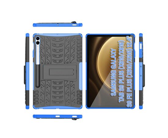 Чехол для планшета BeCover Samsung Galaxy Tab S9 Plus (SM-X810/SM-X816)/S9 FE Plus (SM-X610/SM-X616) 12.4" Blue (710763), изображение 9 Чехол для планшета BeCover Samsung Galaxy Tab S9 Plus (SM-X810/SM-X816)/S9 FE Plus (SM-X610/SM-X616) 12.4" Blue (710763), изображение 9