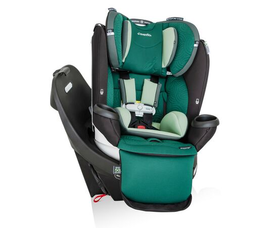 Автокресло Evenflo Gold SensorSafe Revolve 360 LX (1,8 до 54,4 кг) Emerald (032884203864), изображение 4 Автокресло Evenflo Gold SensorSafe Revolve 360 LX (1,8 до 54,4 кг) Emerald (032884203864), изображение 4