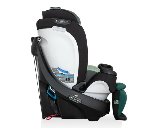 Автокресло Evenflo Gold SensorSafe Revolve 360 LX (1,8 до 54,4 кг) Emerald (032884203864), изображение 6 Автокресло Evenflo Gold SensorSafe Revolve 360 LX (1,8 до 54,4 кг) Emerald (032884203864), изображение 6