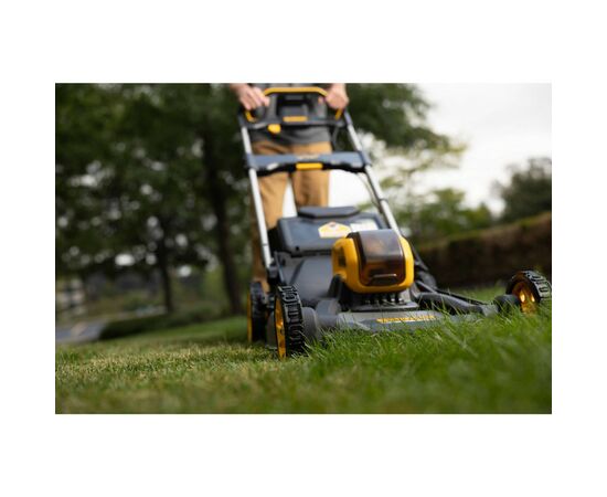 Газонокосилка DeWALT XR FLEXVOLT 54 В Li-lon, 53 см (без АКБ та ЗП) (DCMWP500N), изображение 9 Газонокосилка DeWALT XR FLEXVOLT 54 В Li-lon, 53 см (без АКБ та ЗП) (DCMWP500N), изображение 9