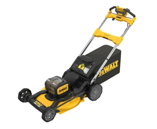 Газонокосилка DeWALT самоходная 18V, 2x8Ah, 53 см (DCMWSP156W2), изображение 3 Газонокосилка DeWALT самоходная 18V, 2x8Ah, 53 см (DCMWSP156W2), изображение 3