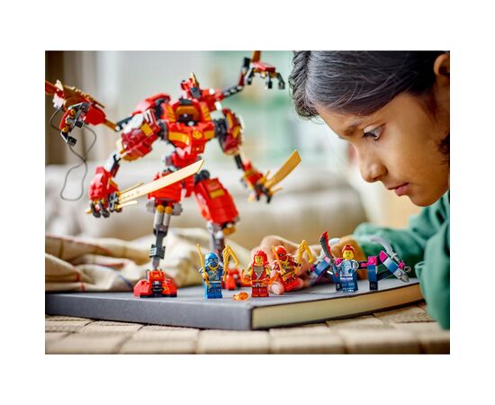 Конструктор LEGO Ninjago Робот-скелелаз ніндзя Кай 623 деталі (71812), зображення 3 Конструктор LEGO Ninjago Робот-скелелаз ніндзя Кай 623 деталі (71812), зображення 3