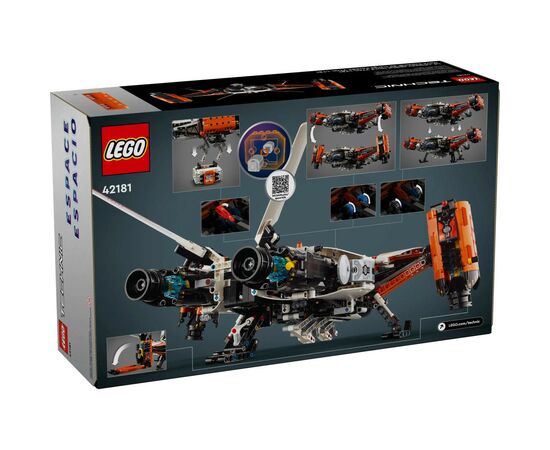 Конструктор LEGO Technic Вантажний космічний корабель VTOL LT81 1365 деталей (42181), зображення 10 Конструктор LEGO Technic Вантажний космічний корабель VTOL LT81 1365 деталей (42181), зображення 10
