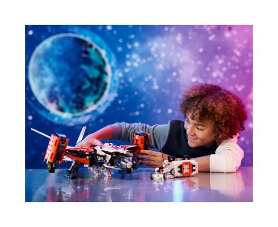 Конструктор LEGO Technic Вантажний космічний корабель VTOL LT81 1365 деталей (42181), зображення 2 Конструктор LEGO Technic Вантажний космічний корабель VTOL LT81 1365 деталей (42181), зображення 2