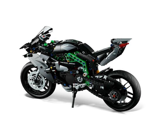 Конструктор LEGO Technic Мотоцикл Kawasaki Ninja H2R 643 детали (42170), изображение 5 Конструктор LEGO Technic Мотоцикл Kawasaki Ninja H2R 643 детали (42170), изображение 5