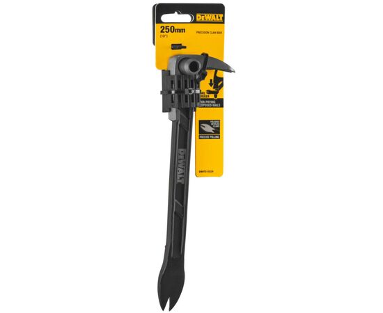 Гвоздодер DeWALT из пружинной стали, L=25 см. (DWHT0-55524), изображение 2 Гвоздодер DeWALT из пружинной стали, L=25 см. (DWHT0-55524), изображение 2