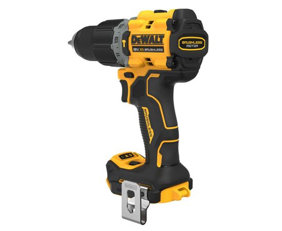 Шуруповерт DeWALT XR Li-Ion 18 В, 90 Нм, 0-650/0-2000 об/мин (без АКБ и ЗУ) (DCD805NT), изображение 4 Шуруповерт DeWALT XR Li-Ion 18 В, 90 Нм, 0-650/0-2000 об/мин (без АКБ и ЗУ) (DCD805NT), изображение 4