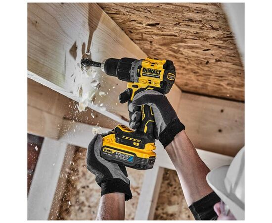 Шуруповерт DeWALT XR Li-Ion PowerStack 18 В, 2x5Ah, 90 Нм, 0-650/0-2000 об/мин, TSTAK (DCD805H2T), изображение 5 Шуруповерт DeWALT XR Li-Ion PowerStack 18 В, 2x5Ah, 90 Нм, 0-650/0-2000 об/мин, TSTAK (DCD805H2T), изображение 5