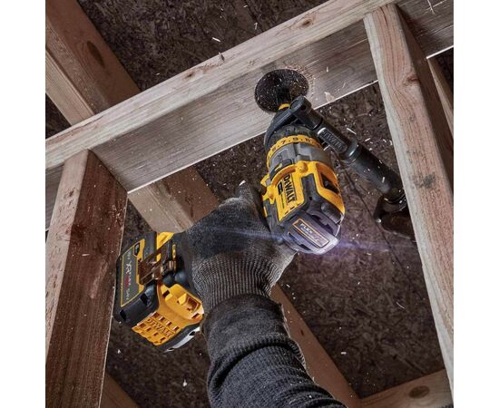 Шуруповерт DeWALT XR Li-Ion, 18 В, 126 Нм, 500-1500-2250 об/мин, TSTAK, (без АКБ и ЗУ) (DCD999NT), изображение 7 Шуруповерт DeWALT XR Li-Ion, 18 В, 126 Нм, 500-1500-2250 об/мин, TSTAK, (без АКБ и ЗУ) (DCD999NT), изображение 7
