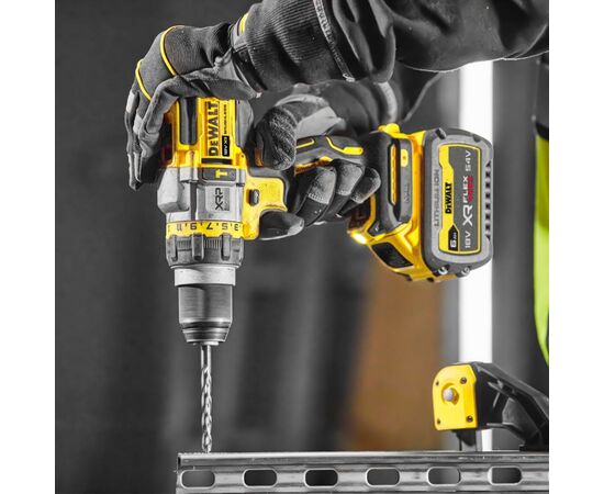 Шуруповерт DeWALT XR Li-Ion, 18 В, 126 Нм, 500-1500-2250 об/мин, TSTAK, (без АКБ и ЗУ) (DCD999NT), изображение 9 Шуруповерт DeWALT XR Li-Ion, 18 В, 126 Нм, 500-1500-2250 об/мин, TSTAK, (без АКБ и ЗУ) (DCD999NT), изображение 9
