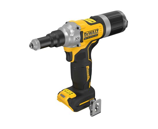 Заклепочник DeWALT 18 В XR Li-Ion, 20 kN, d.закл.=4.8-6.4 мм (без АКБ и ЗУ) (DCF414NT), изображение 3 Заклепочник DeWALT 18 В XR Li-Ion, 20 kN, d.закл.=4.8-6.4 мм (без АКБ и ЗУ) (DCF414NT), изображение 3