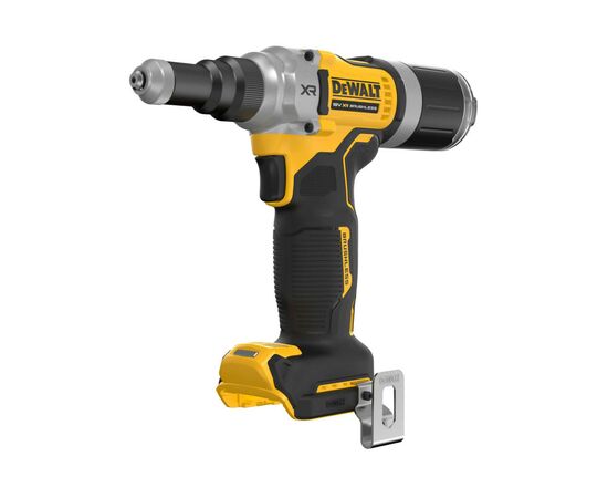 Заклепувальник DeWALT 18 В XR Li-Ion, 20 kN, d.закл.=4.8-6.4 мм (без АКБ та ЗП) (DCF414NT)