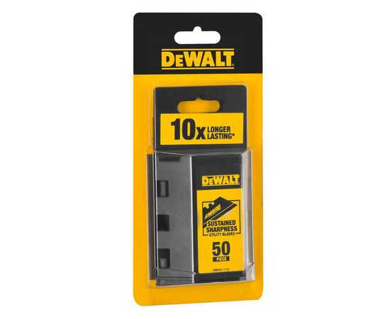 Лезо DeWALT Carbide, трапецеподібна, довжина 62 мм, висота 19 мм, 50 шт. (DWHT8-11131), зображення 4 Лезо DeWALT Carbide, трапецеподібна, довжина 62 мм, висота 19 мм, 50 шт. (DWHT8-11131), зображення 4