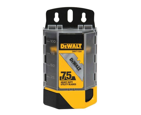 Лезо DeWALT для оздоблювальних робіт, трапецеподібне, 75 шт. (DWHT11004-7)