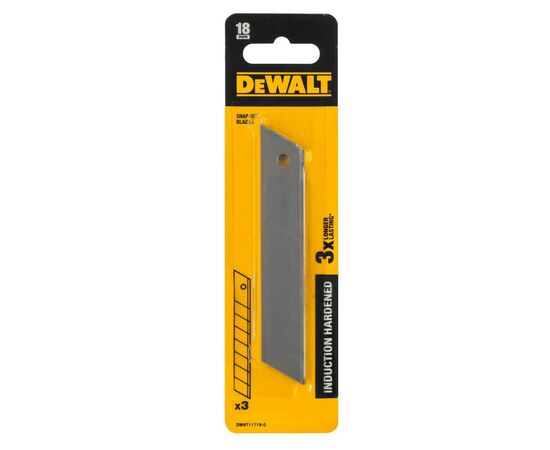 Лезвие DeWALT 18 мм, сегментное, 3 шт. (DWHT11719-0), изображение 3 Лезвие DeWALT 18 мм, сегментное, 3 шт. (DWHT11719-0), изображение 3