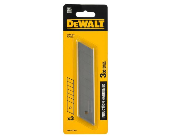 Лезвие DeWALT 25 мм, сегментное, 3 шт. (DWHT11726-0), изображение 2 Лезвие DeWALT 25 мм, сегментное, 3 шт. (DWHT11726-0), изображение 2