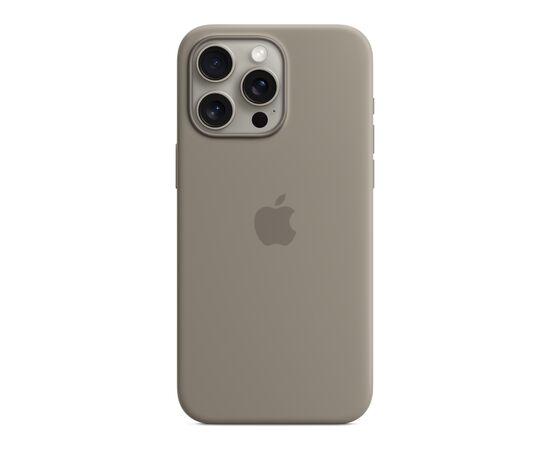 Чехол для мобильного телефона Apple iPhone 15 Pro Max Silicone Case with MagSafe Clay (MT1Q3ZM/A)