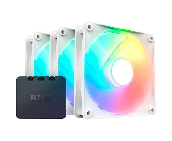 Кулер для корпуса NZXT F120RGB Core - 120mm Hub-mounted RGB Fan (RF-C12TF-W1)