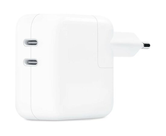 Зарядний пристрій Apple 35W Dual USB-C Power Adapter Model A2676 (MW2K3ZM/A)