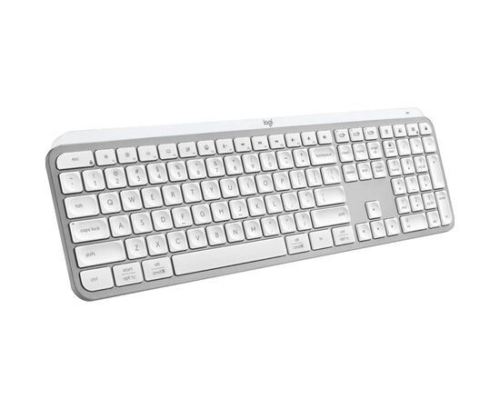 Клавиатура Logitech MX Keys S Wireless UA Pale Grey (920-011588), изображение 3 Клавиатура Logitech MX Keys S Wireless UA Pale Grey (920-011588), изображение 3