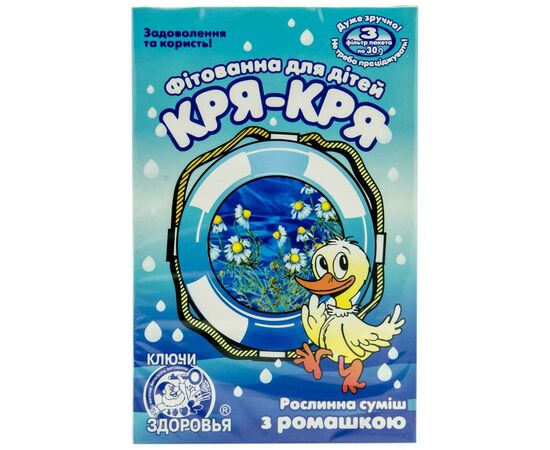 Травы Ключі здоров'я Фітована 2 Кря-кря з ромашкою 3 по 30г (4820072670231)