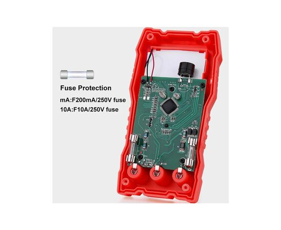 Цифровий мультиметр Habotest HT108L DC600V/10A, AC600V (HT108L), зображення 3 Цифровий мультиметр Habotest HT108L DC600V/10A, AC600V (HT108L), зображення 3