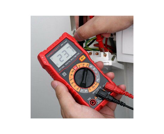 Цифровий мультиметр Habotest HT108L DC600V/10A, AC600V (HT108L), зображення 4 Цифровий мультиметр Habotest HT108L DC600V/10A, AC600V (HT108L), зображення 4