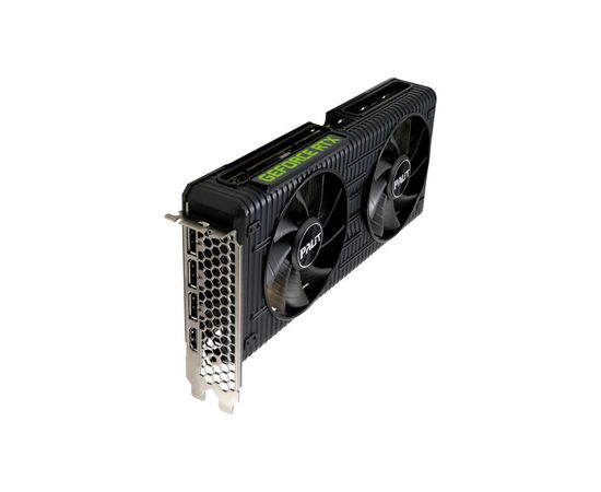 Видеокарта Palit GeForce RTX3060 12Gb Dual (NE63060019K9-190AD), изображение 2 Видеокарта Palit GeForce RTX3060 12Gb Dual (NE63060019K9-190AD), изображение 2
