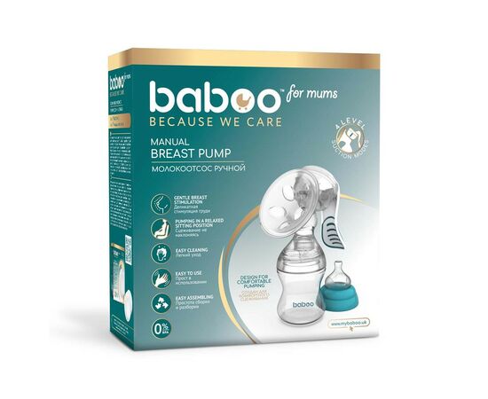 Молокоотсос Baboo ручной с 4 уровнями силы всасывания (2-001), изображение 9 Молокоотсос Baboo ручной с 4 уровнями силы всасывания (2-001), изображение 9