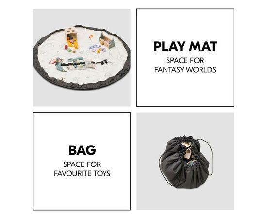 Детский коврик Hauck сумка Play N Tidy Dark Grey (80900-0), изображение 7 Детский коврик Hauck сумка Play N Tidy Dark Grey (80900-0), изображение 7