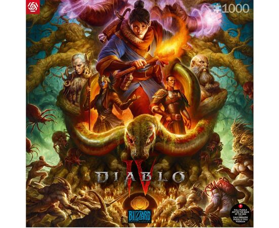 Пазл GoodLoot Diablo IV Horadrim 1000 элементов (5908305246787), изображение 2 Пазл GoodLoot Diablo IV Horadrim 1000 элементов (5908305246787), изображение 2