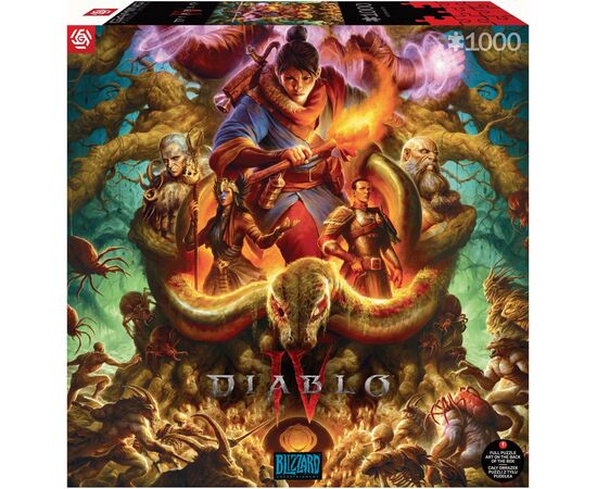 Пазл GoodLoot Diablo IV Horadrim 1000 элементов (5908305246787), изображение 4 Пазл GoodLoot Diablo IV Horadrim 1000 элементов (5908305246787), изображение 4