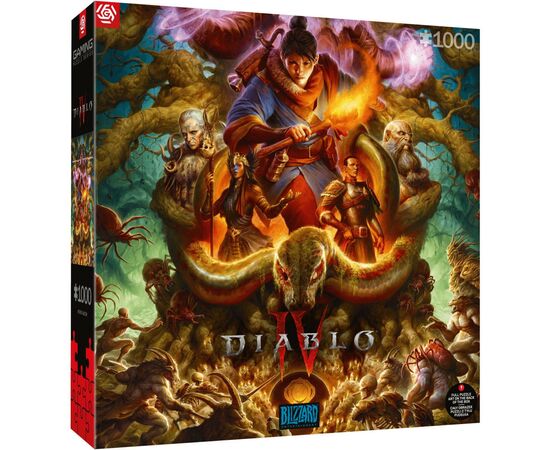 Пазл GoodLoot Diablo IV Horadrim 1000 элементов (5908305246787)