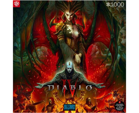 Пазл GoodLoot Diablo IV Lilith Composition 1000 элементов (5908305246800), изображение 2 Пазл GoodLoot Diablo IV Lilith Composition 1000 элементов (5908305246800), изображение 2