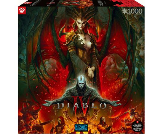 Пазл GoodLoot Diablo IV Lilith Composition 1000 элементов (5908305246800), изображение 4 Пазл GoodLoot Diablo IV Lilith Composition 1000 элементов (5908305246800), изображение 4