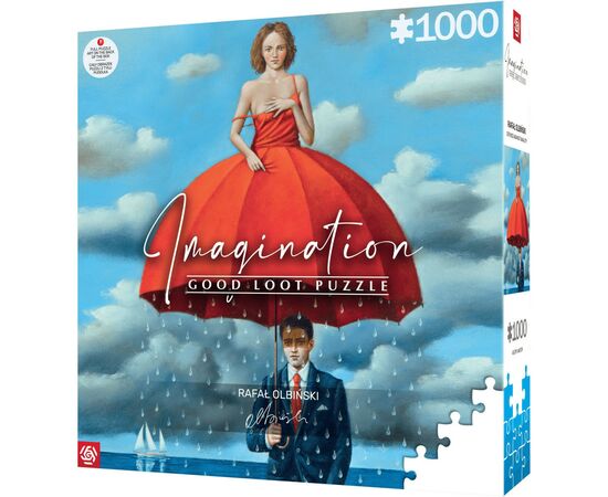 Пазл GoodLoot Imagination: Rafal Olbinski Defence Against Banality 1000 элементов (5908305243731), изображение 3 Пазл GoodLoot Imagination: Rafal Olbinski Defence Against Banality 1000 элементов (5908305243731), изображение 3