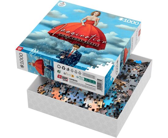 Пазл GoodLoot Imagination: Rafal Olbinski Defence Against Banality 1000 элементов (5908305243731), изображение 8 Пазл GoodLoot Imagination: Rafal Olbinski Defence Against Banality 1000 элементов (5908305243731), изображение 8