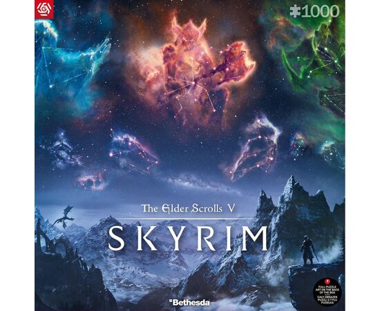 Пазл GoodLoot The Elder Scrolls V – Skyrim 1000 элементов (5908305246763), изображение 2 Пазл GoodLoot The Elder Scrolls V – Skyrim 1000 элементов (5908305246763), изображение 2