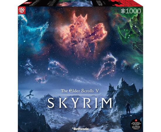 Пазл GoodLoot The Elder Scrolls V – Skyrim 1000 элементов (5908305246763), изображение 4 Пазл GoodLoot The Elder Scrolls V – Skyrim 1000 элементов (5908305246763), изображение 4